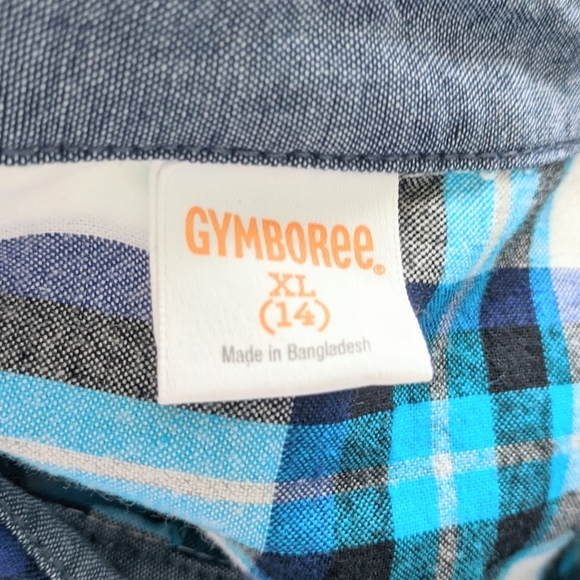 NWOT Gymboree Boy's Plaid Shirt - Picture 5 of 5